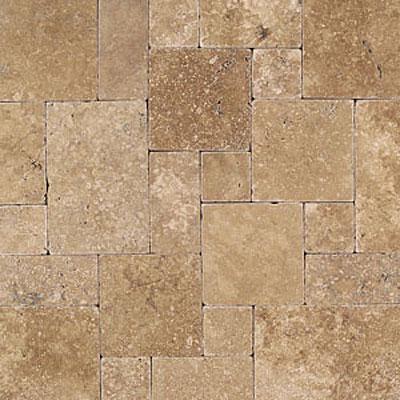 Daltile Tumbled Natural Stone Padedon Pagtern Inca Brown Tile & Stone