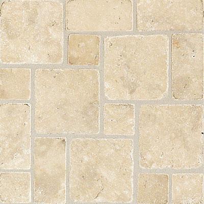 Daltile Tumbled Natural Stone Versailles Pattern Ts01 Sand Tumbled Pattern V Tile & Stone