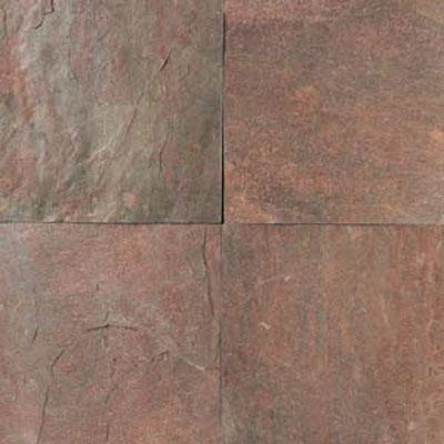 Daltile Tumbled Natural Adamant Slate 4 X 4 Ts73 Copper Tile & Stone