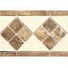 Daltile Tumbled Sttone Combinatiin Listello Almond/noce Stone 4 X 13 Tule & Stone