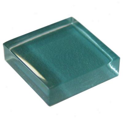 Diamond Tech Glass Dimension Mosaic 1 X 2 Teal Tile & Stone