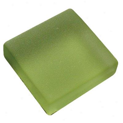 Diamond Tech Glaxs Frosted Dimension Mosaic 1 X 1 Frosted Light Green Tile & Free from ~s