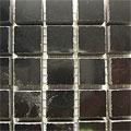 Diamond Tech Glass Marble Series Polished Mosaic Black Marble Tile & Stone