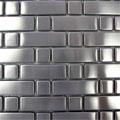 Diamond Tech Glass Metal Series Mosaic Rectangle Square Tile & Stone