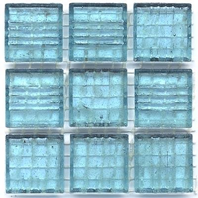 Diamond Tech Glass Moaic Glass Succession - Clear Bottle Blue Tile & Stone