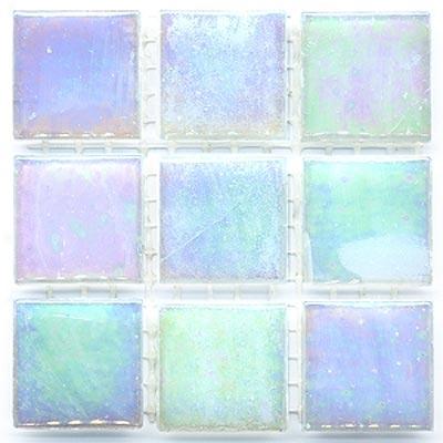 Diamond Tech Glass Mosaic Glass Series - Iridized Of a ~ color Iridised Tile & Stone