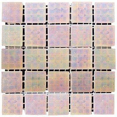 Diamond Tech Glass Platinum Mosaic Series Champagne Mist Tile & Stone