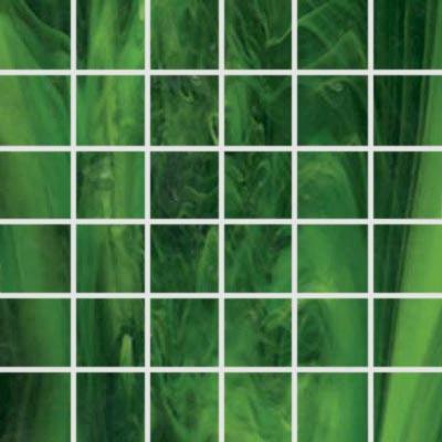 Diamond Tech Glass Stained Glass Mosaic Verde Tile & Stone