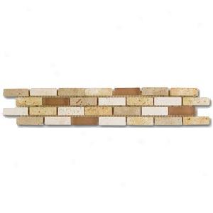 Dune Emphasis Stone Borders Izmir Glass Beige Tile & Stone