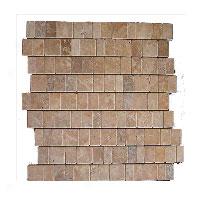 Dune Emphasis Stone Mosaics Travertino Golden Tile & Stone