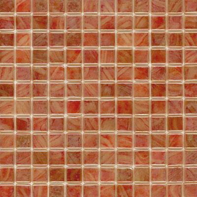 Elida Ceramica Recycled Glass Water Mosaic Coral Tile & Stone