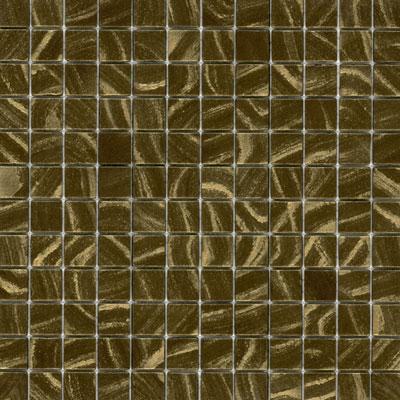 Elida Ceramica Recycled Glass Earth Mosaic Golden Ore Tile & Stone