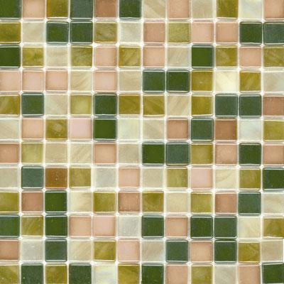 Elida Ceramica Recycled Glass Breath Mosaic Dolphin Tile & Stone