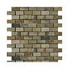 Emser Tile Old & Tumbled Stone Mosaic 1 X 2 Offeet Slate Tumbled Autumn Lilac Tile & Stone