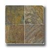 Emser Tile Antique & Tumbled Stone 4 X 4 Slate Tumbled Multi Rajah Tile & Stone