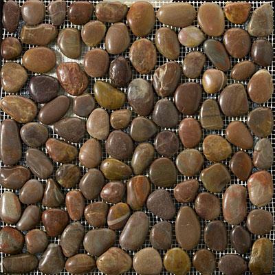 Emser Tile Rivera Pebble - Bumpy Riverapebble Terracotta Tile & Stone