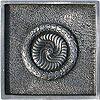 Florida Tile Metal Art Charm 2 X 2 Pewter Pendant Tile & Stone