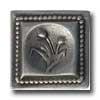 Florida Tile Metal Art Sqare Buckle 1 X 1 Pewter B1x1 Tile & Stone