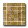 Florida Tile Mexican Travertine Tumbled Mosaic Noce Inlaid Tile & Stone