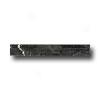 Florida Tile Pierta Art Mosaics Polished Chair Rail Emperador Dark Tile & Stone