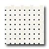 Florida Tile Pierta Art Mosaics Basketweave Polished China White/black Marquina Tile & Stone