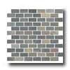 Florida Tile Pietra Art Tumbled Slate Mosaic 1 X 2 Inlaid Indian Tile & Stone