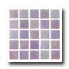 Florica Tile Platinum Glasz Mosaic Fog Mist Tile & Stone