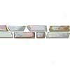 Florida Tile Vitra Art Mesh Listello 1 X 8 Ivory/brown Sugar Tile & Stone