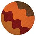 Foreign Accents Cirque 8 Round Cirque Multi Colored Area Rugs