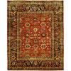 Harounian Rugs International Mahal 6 X 9 Red/charcoal Area Rugs