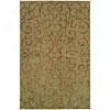 Harounan Rugs International Eden Park 5 X 8 Green Area Rugs