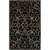 Harounian Rugs International Eden Park 8 X 11 Black Area Rugs