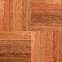 Hartco Hartwood Parquet - Natural & Better Burgundy 131980