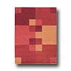 Hellenic Rug Imports, Inc. Napoli 8 X 11 Structure Red Area Rugs