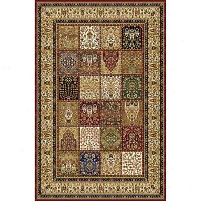 Home Dynamix Cross Woven Legends 8 X 11 Red 6516 Area Rugs