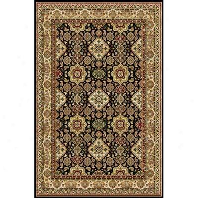 Home Dynamix Cross Woven Legends 5 X 8 Black 6518 Area Rugs