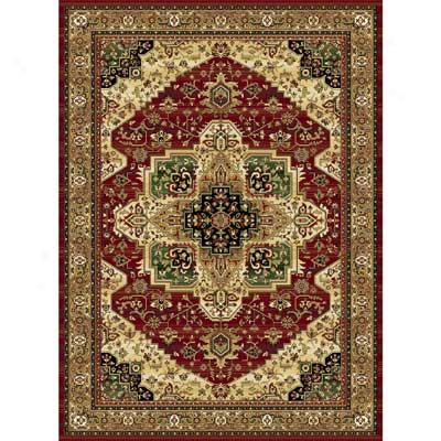 Home Dynamix Cross Woven Legends 8 X 11 Red 6507 Area Rugs