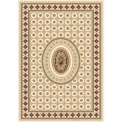 Home Dynamix Regency 2 X 4 Ivory 8411 Yard Rugs