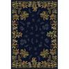 Home Dynamix Royalty 5 X 7 Navy 41004 Area Rugs