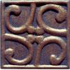 Interceramic Metal Impressoins Metalart 4 X 4 Deco A Metalart Deco A Tile & Stone