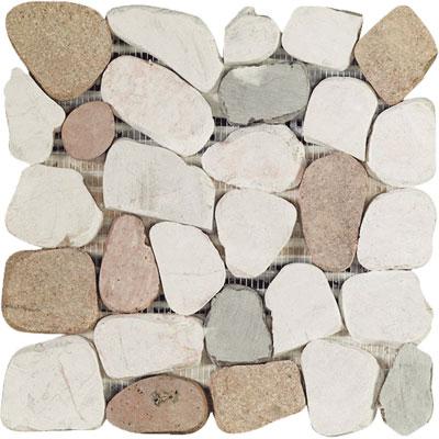 Interceramic River Rocks Sacramento Listel 4 X 12 Sacramento Tile & Stone