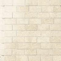 Isla Tile Agora Tessera Inlaid White Tile & Stone