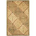 Kas Oriental Rugs. Inc. Ruby 8 X 10 Ruby Beige/sage Victorian Array Area Rugs