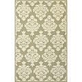 Kas Oriental Rugs. Inc. Veranda 3 X 5 Veranda Sage/ivory Damask Superficial contents Rugs