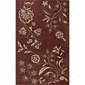 Klaussner Home Furnishings Forever Flowers 5 X 8 Forsver Flowers Area Rugs