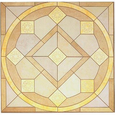 Lea Ceramiche Ancient Jerusalem Rosone 38 X 38 Rosone Multicolor Tile & Stone