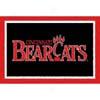 Logo Rugs Cincinnati University Cincinnati Area Rug 4 X 6 Area Rugs