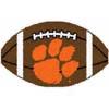 Logo Rugs Cemson University Clemson Football 2 X 2 Area Rugs