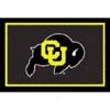 Logo Rugs Colorado University Colorado Area Rig 4 X 6 Area Rugs