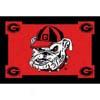 Logo Rugs Georgia University Georgia Area Rug 3 X 5 Area Rugs